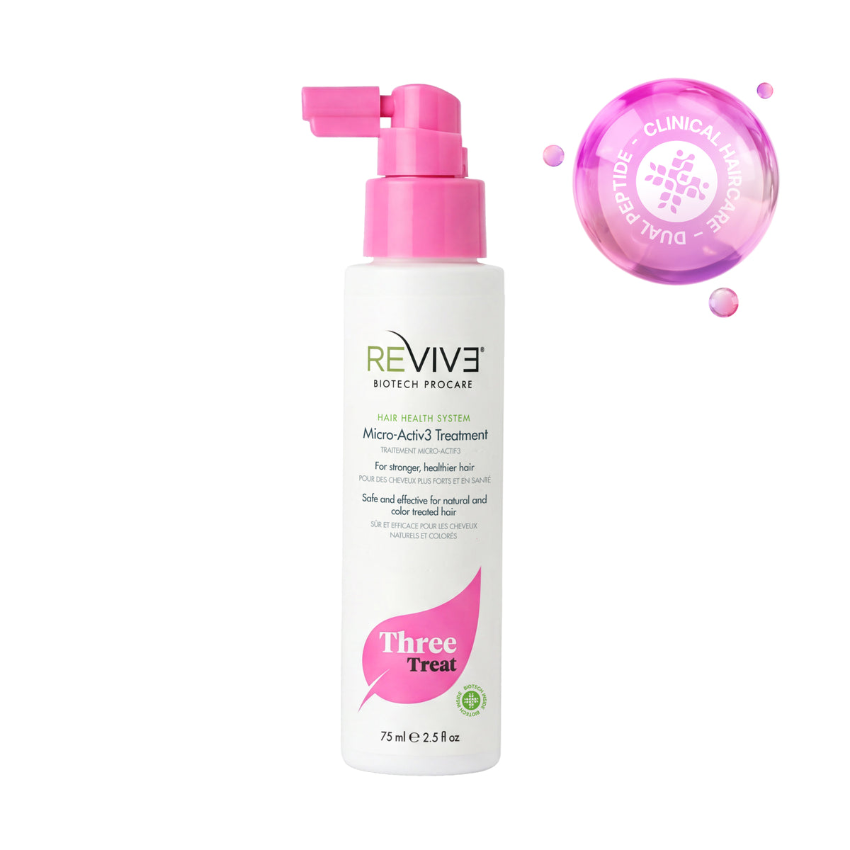REVIVE 3 CLINICAL – Multi-Peptide SCALP ACTIVATION Serum 75ml/2.5fl.oz
